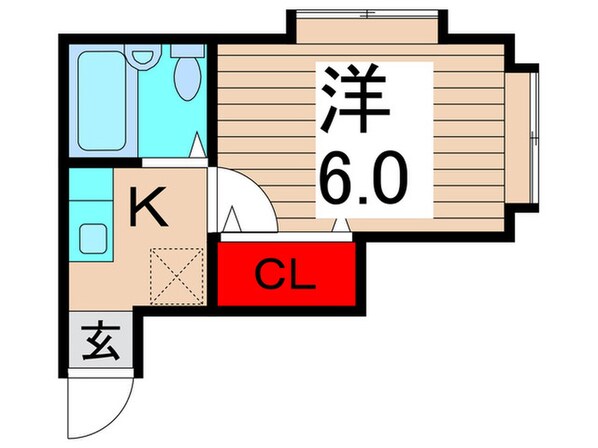 リオナハイツの物件間取画像